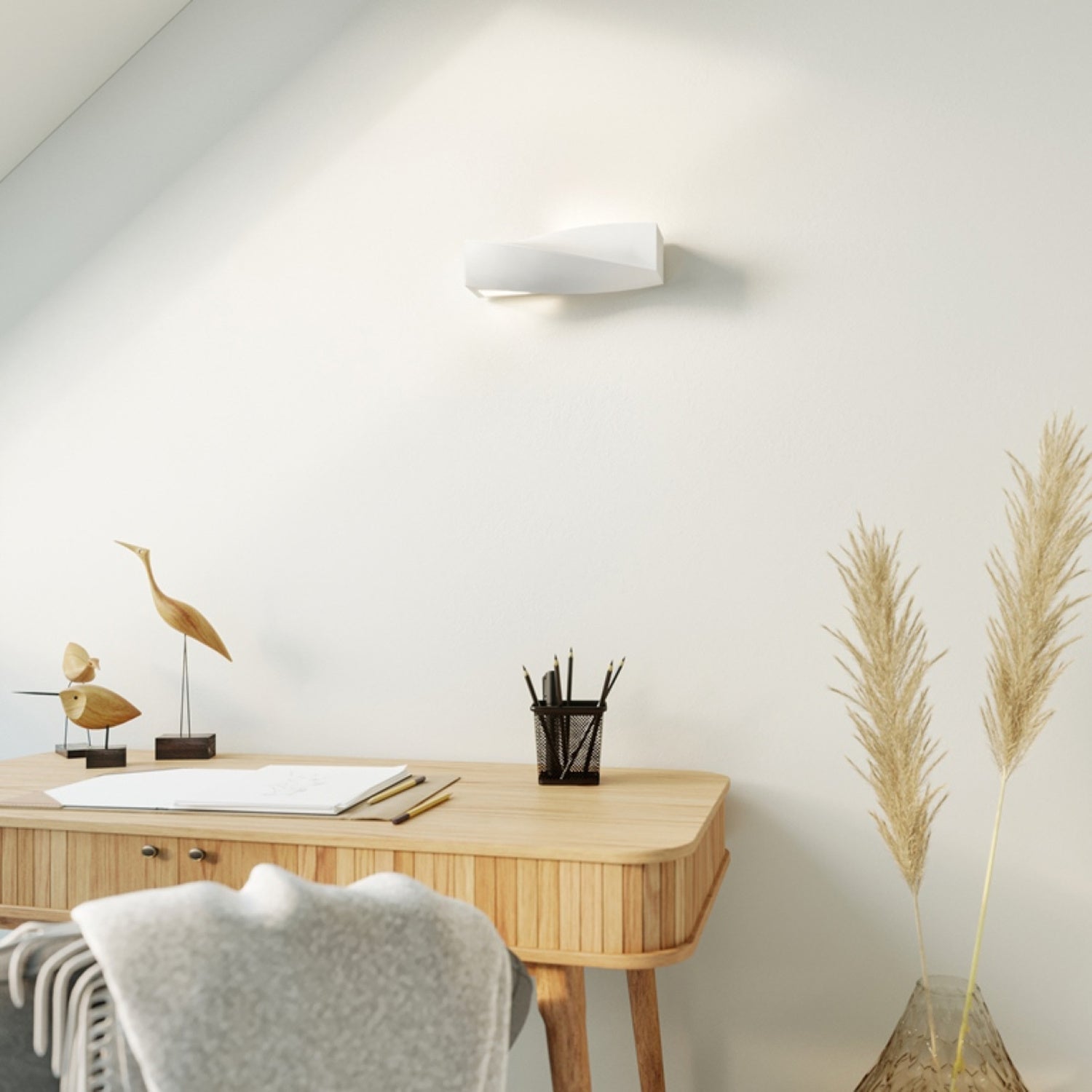 SIGMA wandlamp mini wit