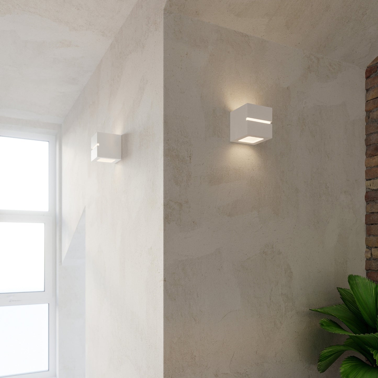 LEO wandlamp line wit