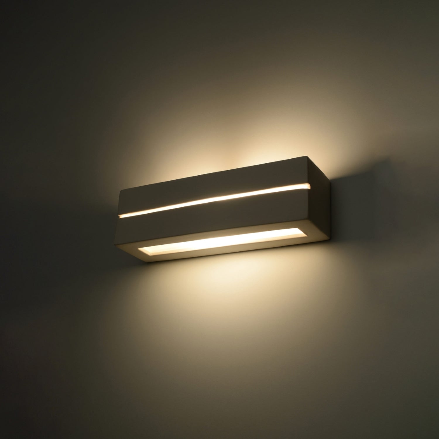 VEGA wandlamp line wit
