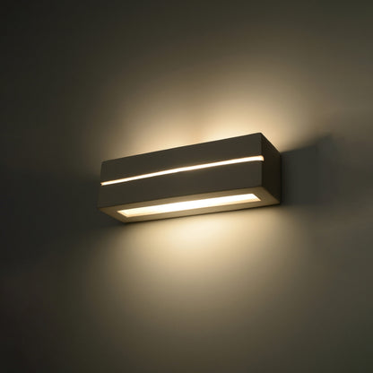 VEGA wandlamp line wit