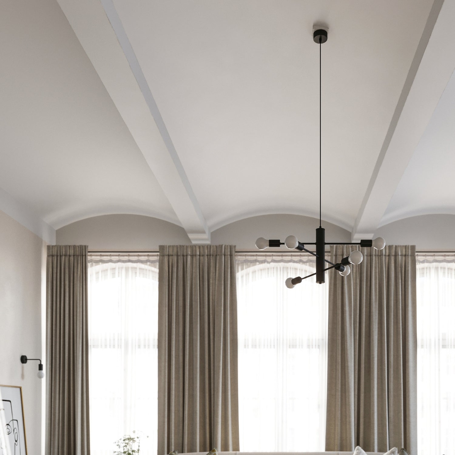 DUOMO wandlamp zwart