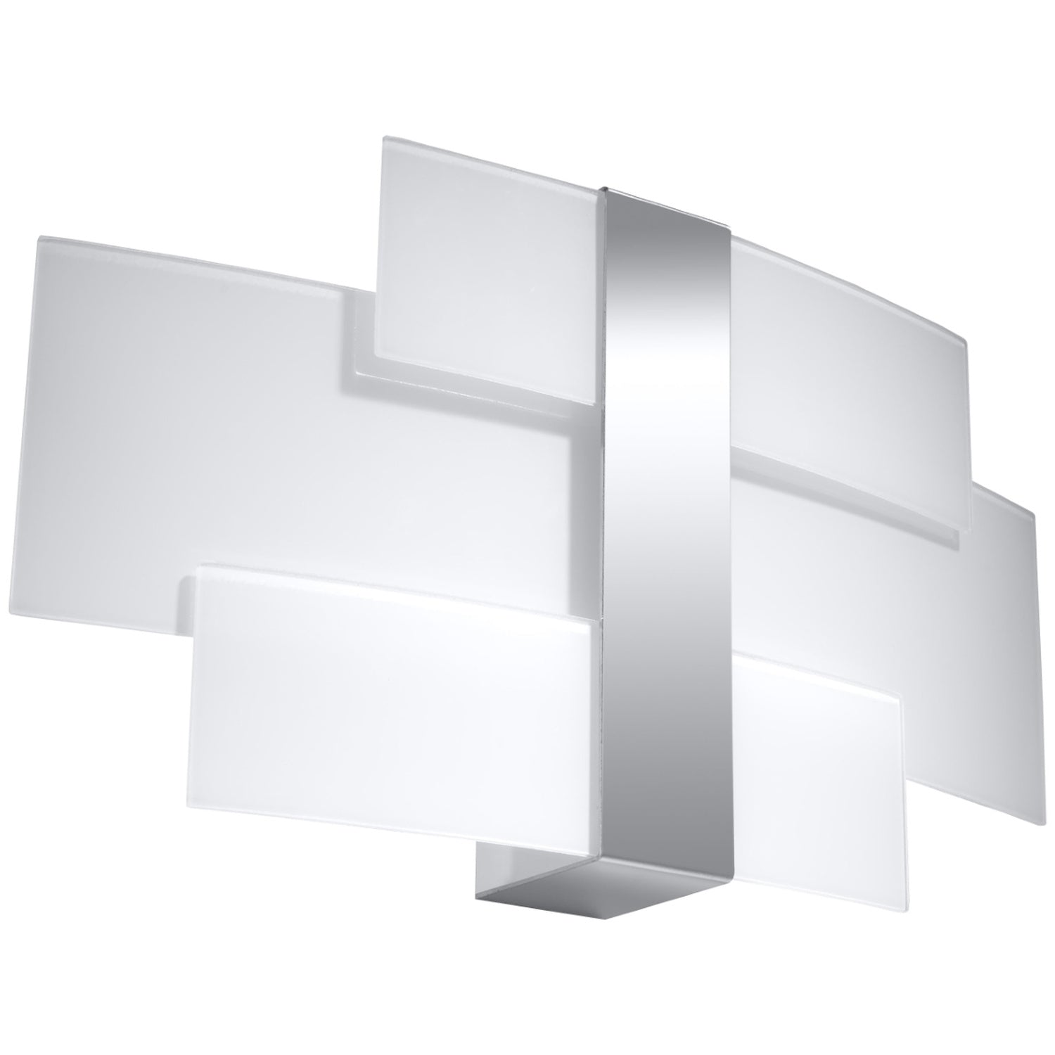 CELIA langwerpige wandlamp chroom