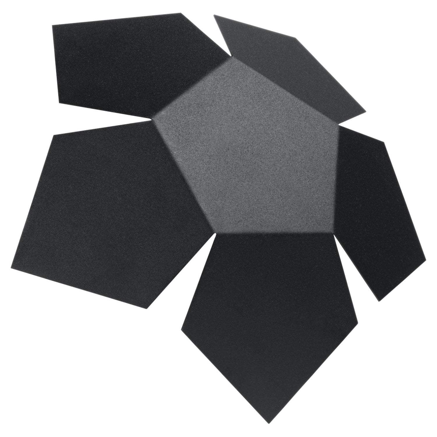 PENTA wandlamp zwart