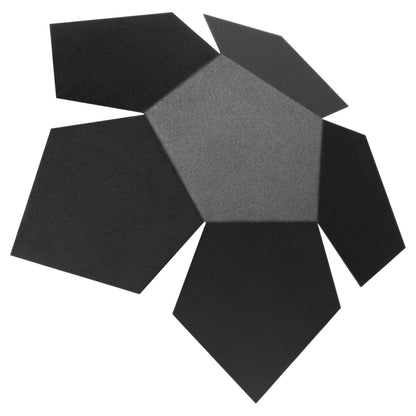 PENTA wandlamp zwart