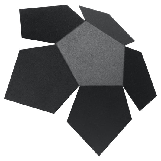PENTA wandlamp zwart