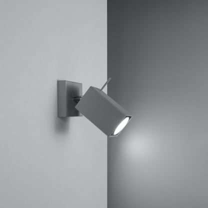 MERIDA wandlamp grijs
