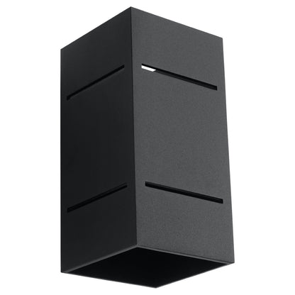 Wandlamp BLOCCO zwart