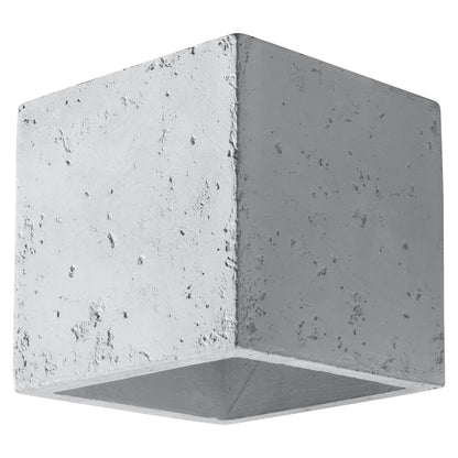 QUAD wandlamp beton grijs