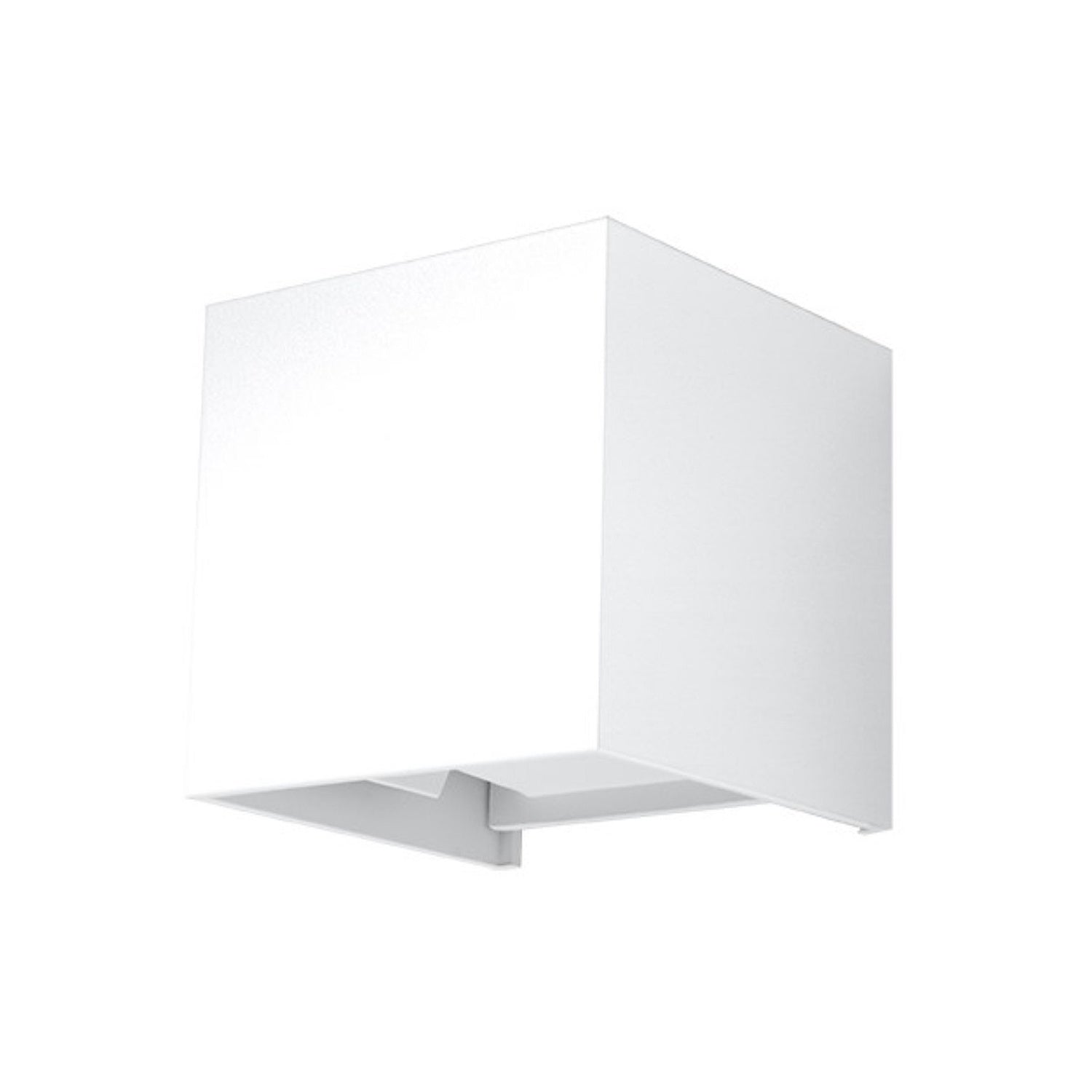 LUCA vierkante wandlamp wit led ip54