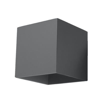 Wandlamp QUAD 1 antraciet