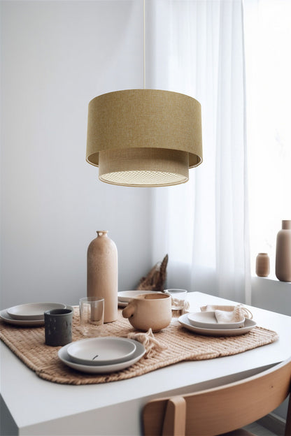 Duo Rotan hanglamp
