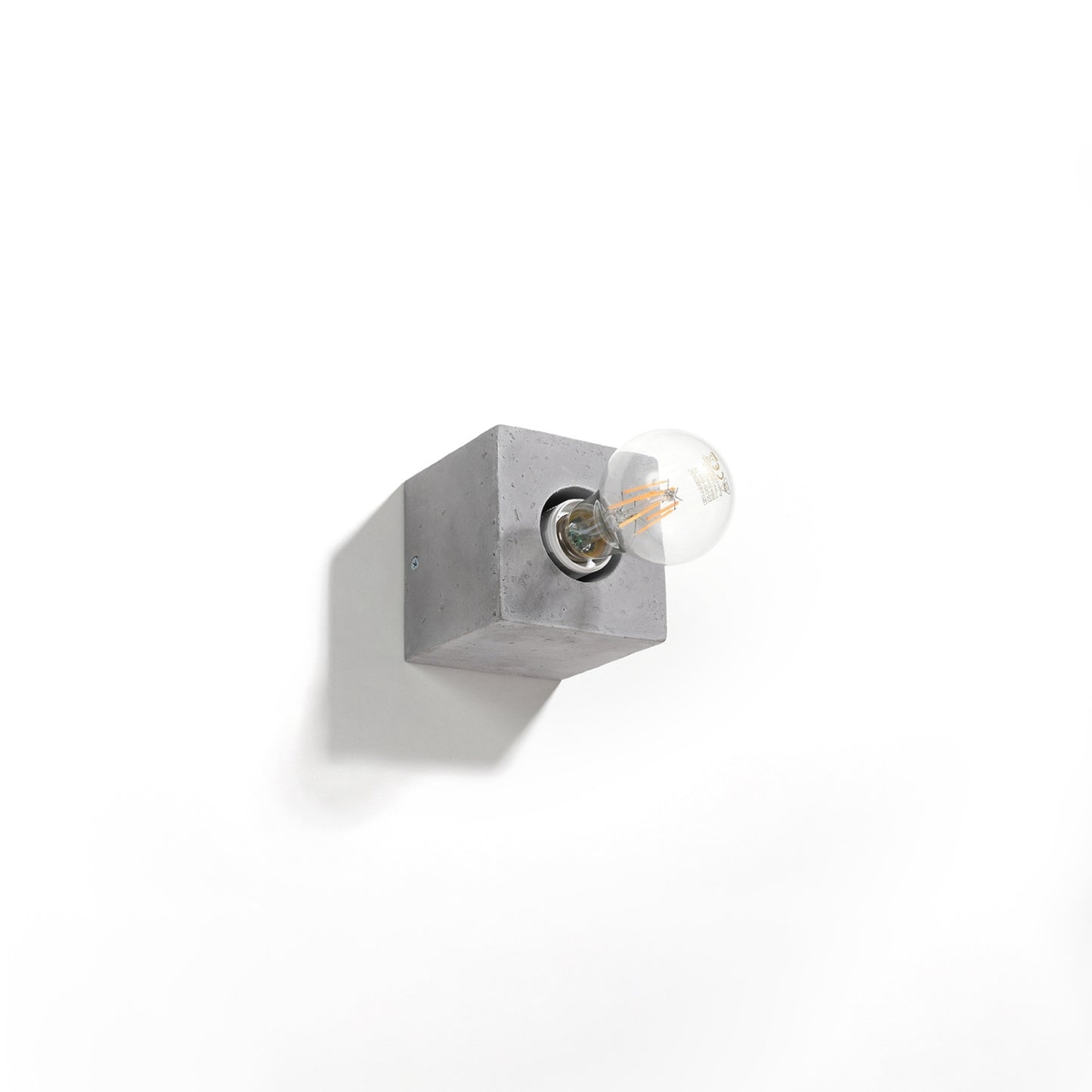 ARIZ vierkante wandlamp beton