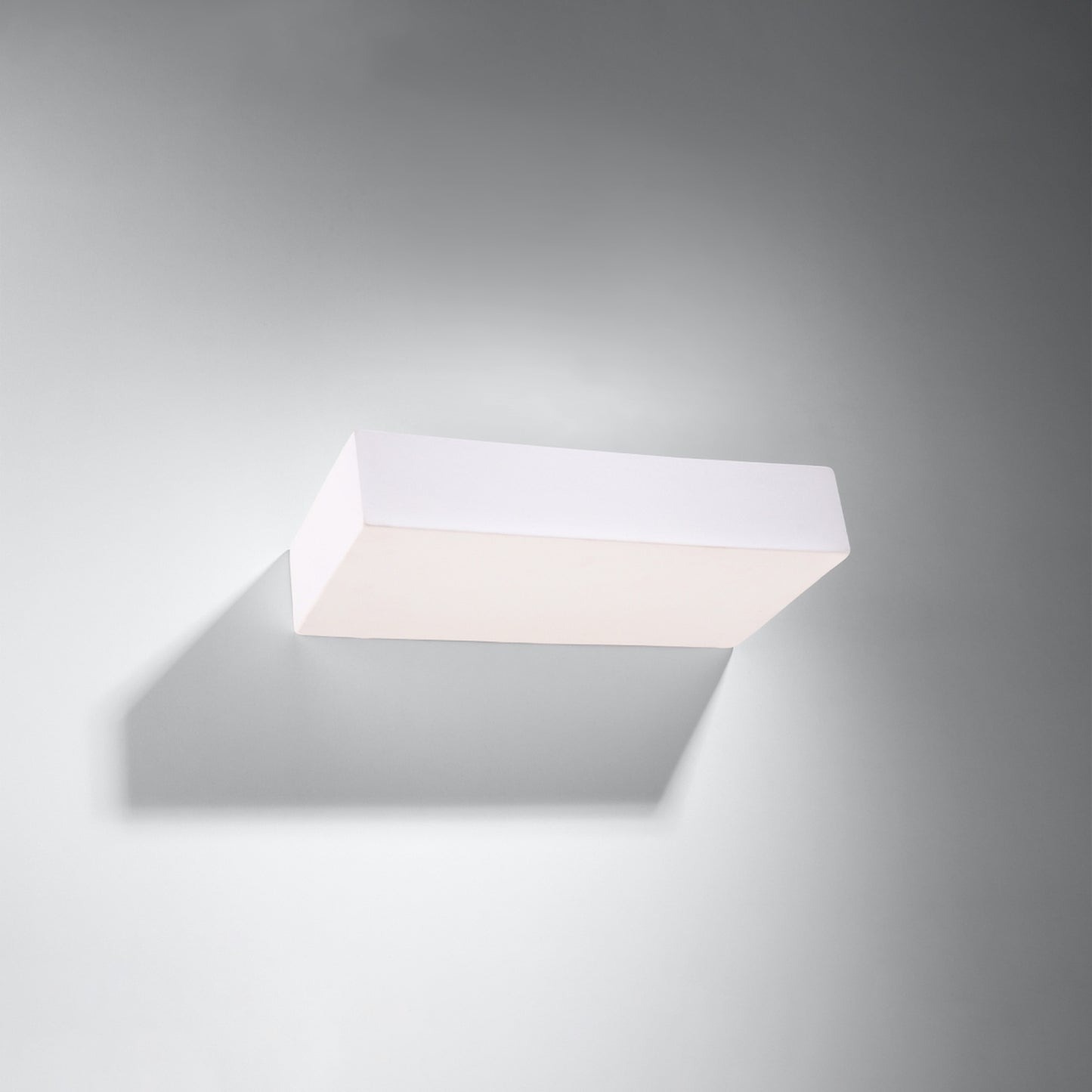 TAUGAN keramische wandlamp wit
