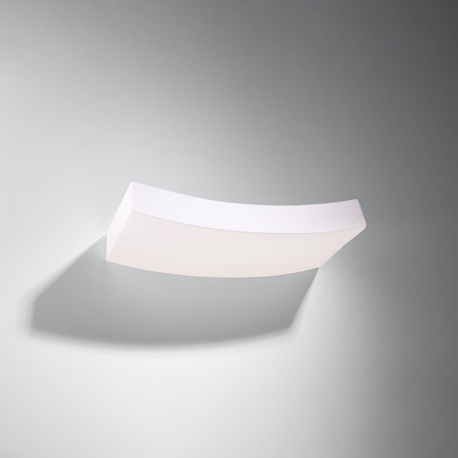 HATTOR keramische wandlamp wit