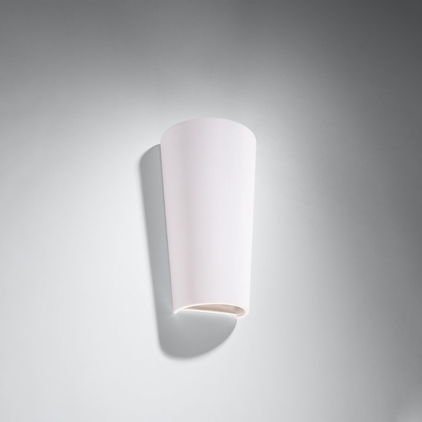 LANA keramische wandlamp wit