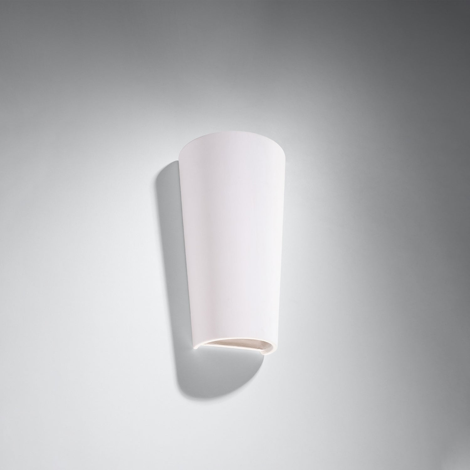 LANA keramische wandlamp wit