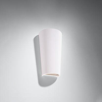 LANA keramische wandlamp wit