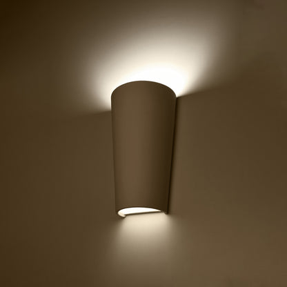 LANA keramische wandlamp wit