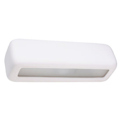 SUBANI keramische wandlamp wit