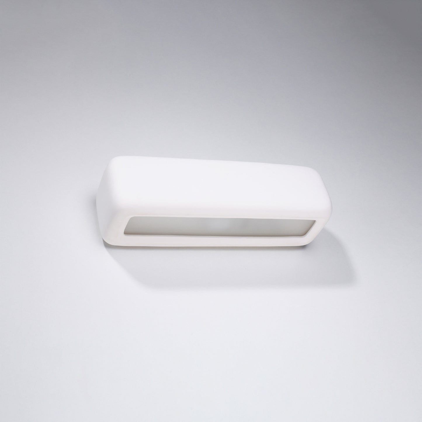 SUBANI keramische wandlamp wit