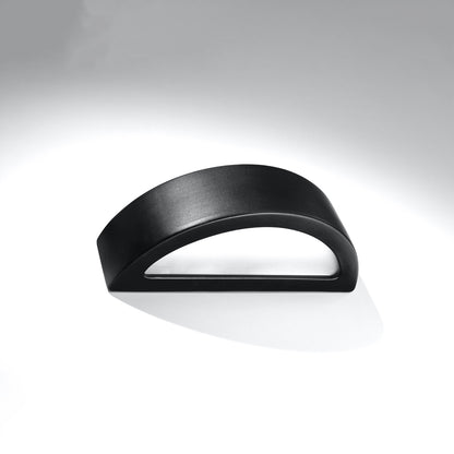 Wandlamp keramiek ATENA zwart - sfeer