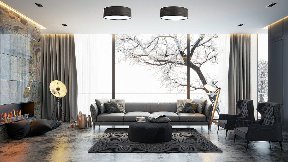 Mesh plafondlamp