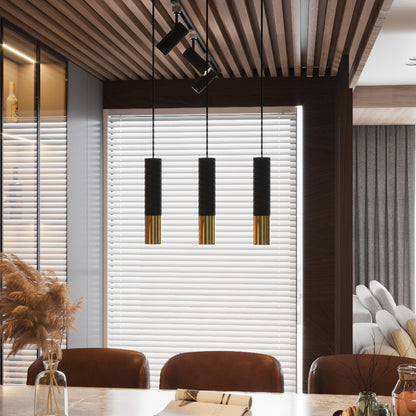 LOOPEZ wandlamp zwart-goud