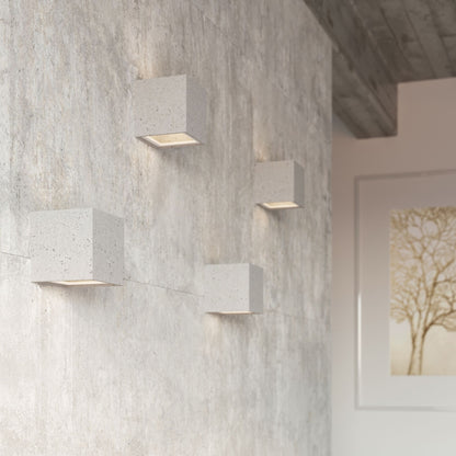 LEO wandlamp beton grijs