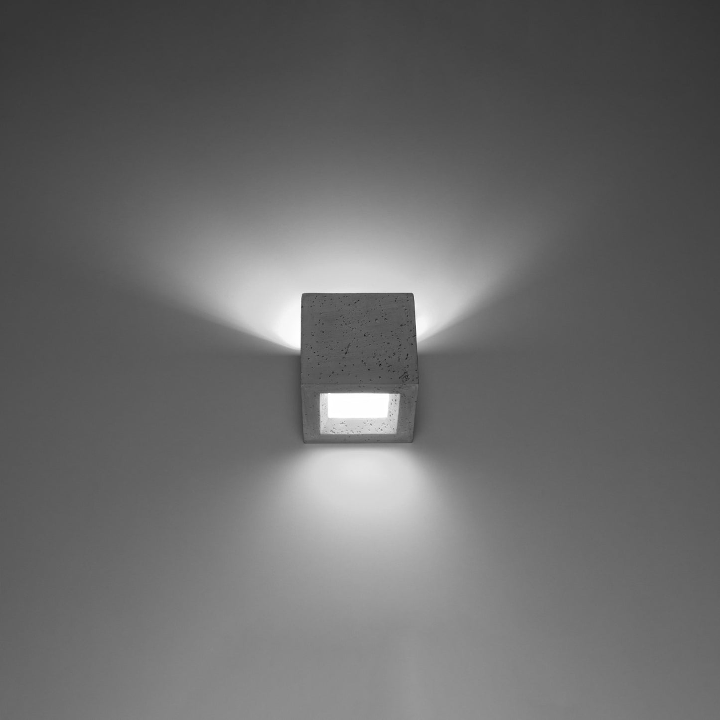 LEO wandlamp beton grijs