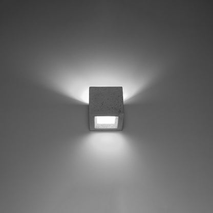 LEO wandlamp beton grijs