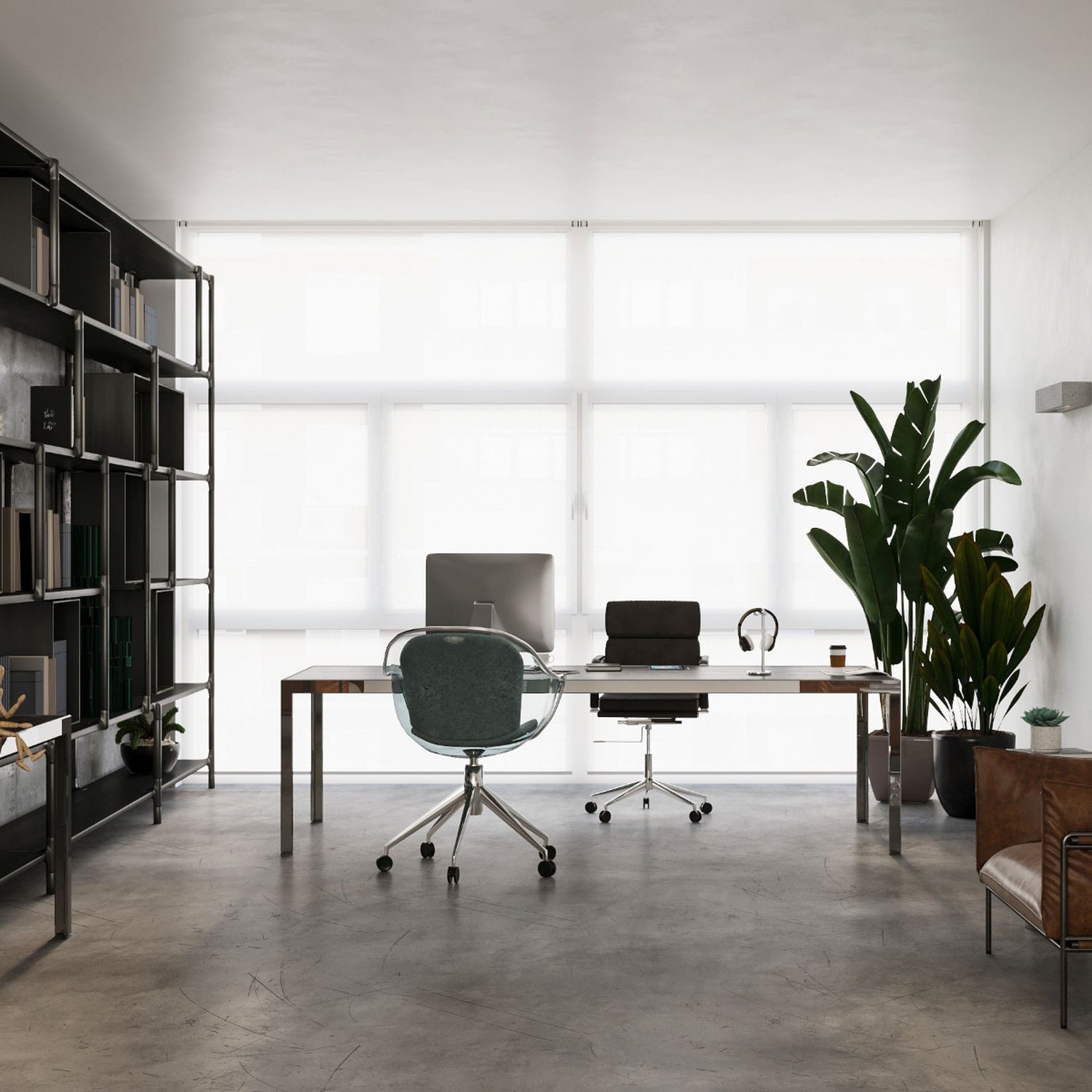 VEGA wandlamp beton 30 grijs