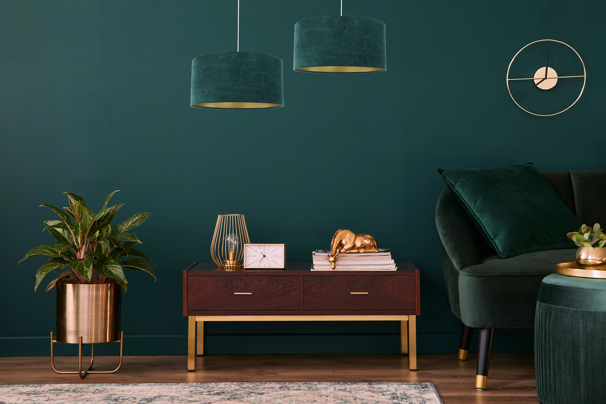 Glamour Structural Velours hanglamp