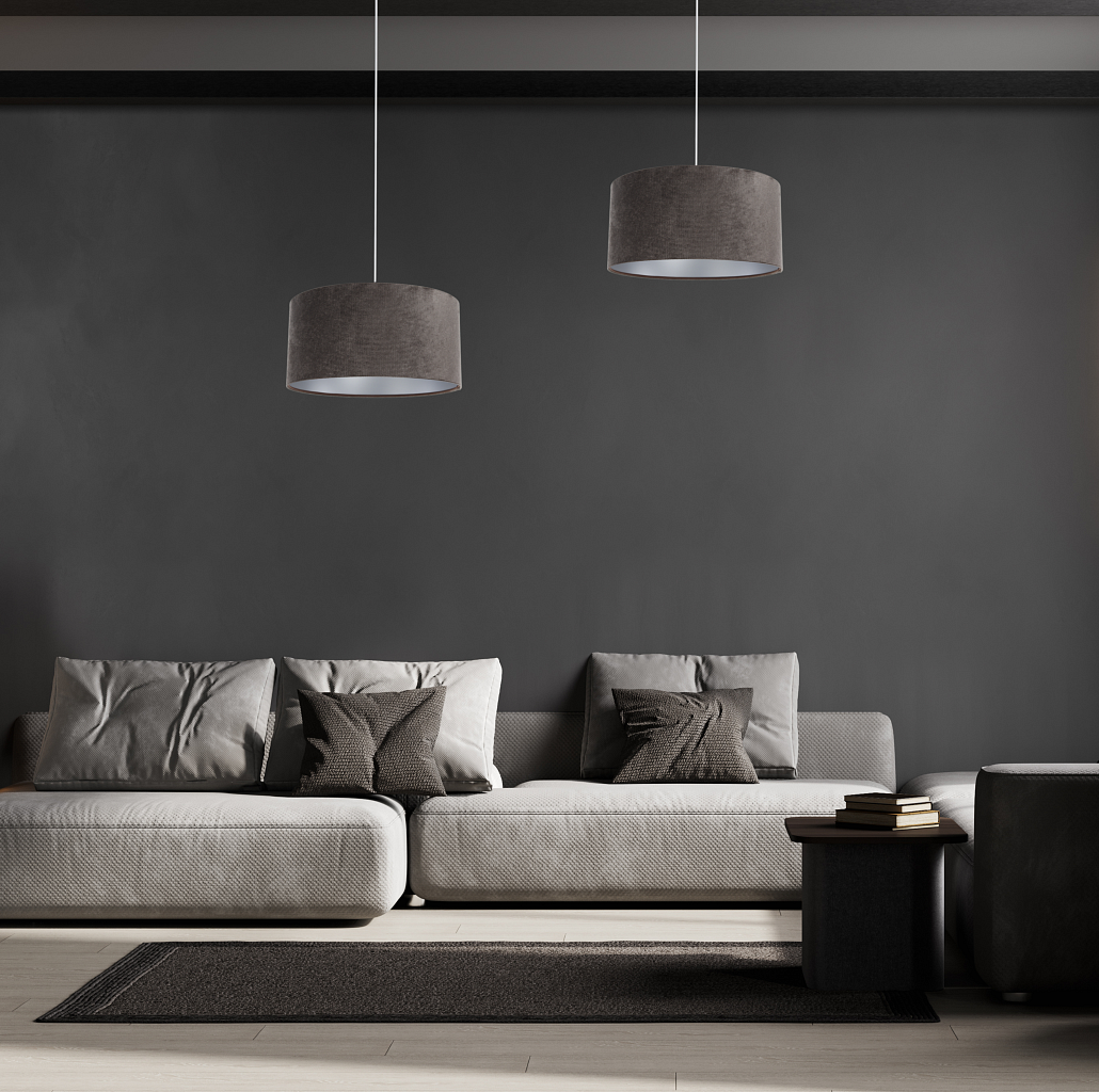 Glamour Structural Velours hanglamp