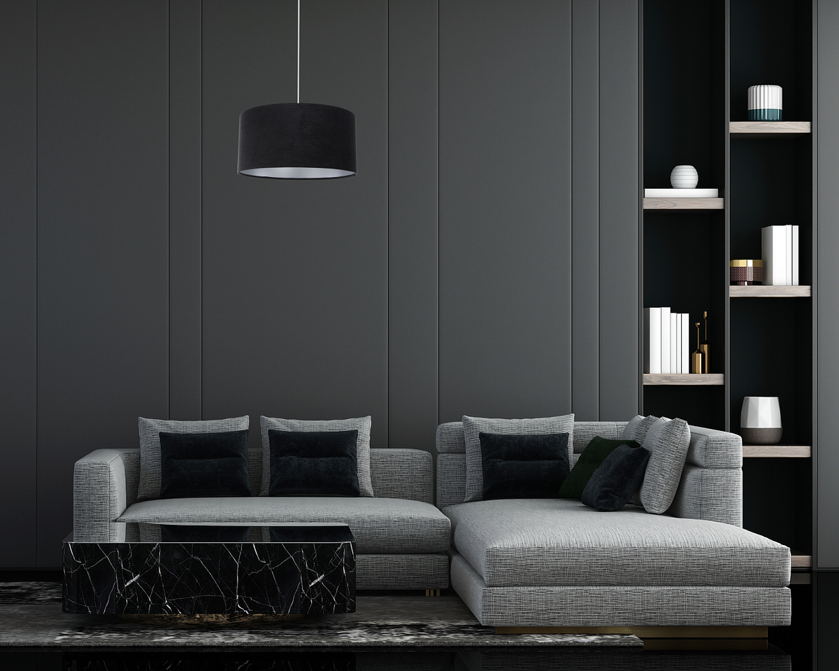 Glamour Structural Velours hanglamp