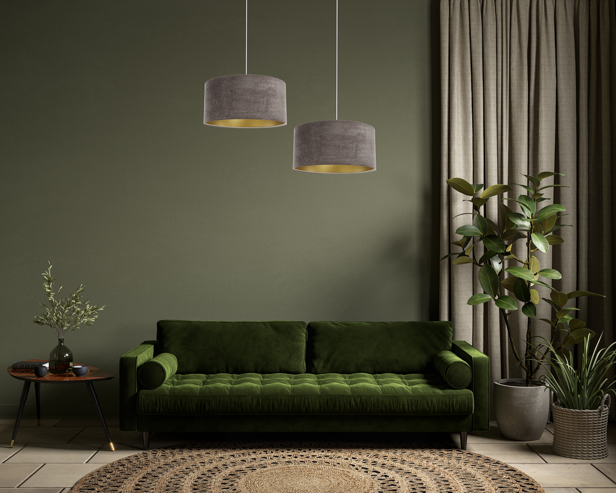 Glamour Structural Velours hanglamp