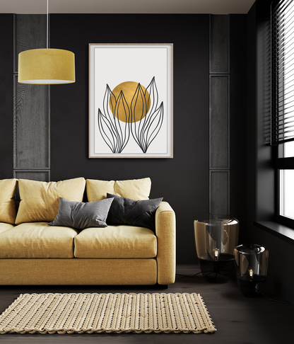 Glamour Structural Velours hanglamp