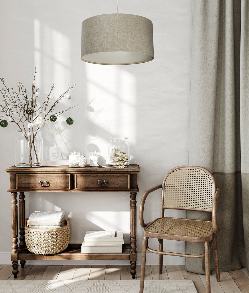 Boho Linnen hanglamp