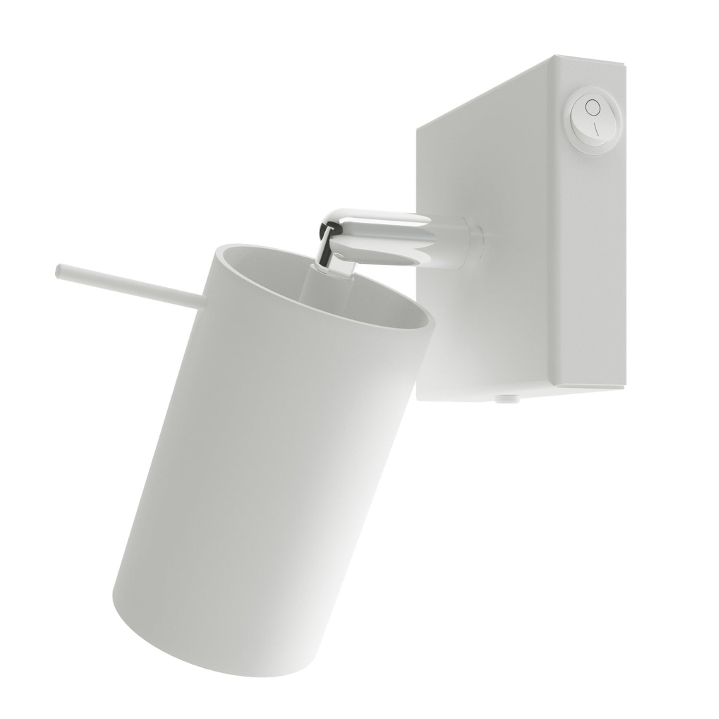 RING met schakelaar wandlamp wit