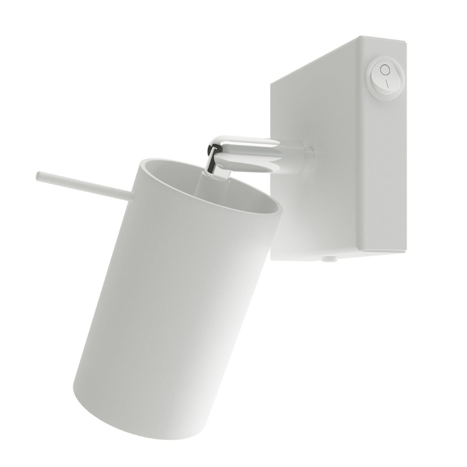 RING met schakelaar wandlamp wit