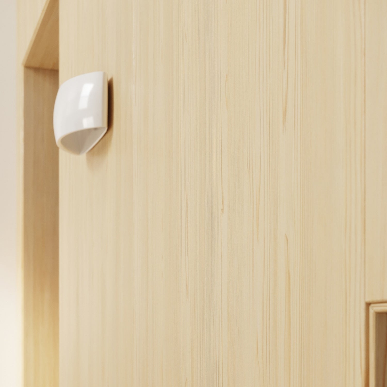 PONTIUS wandlamp wit glans