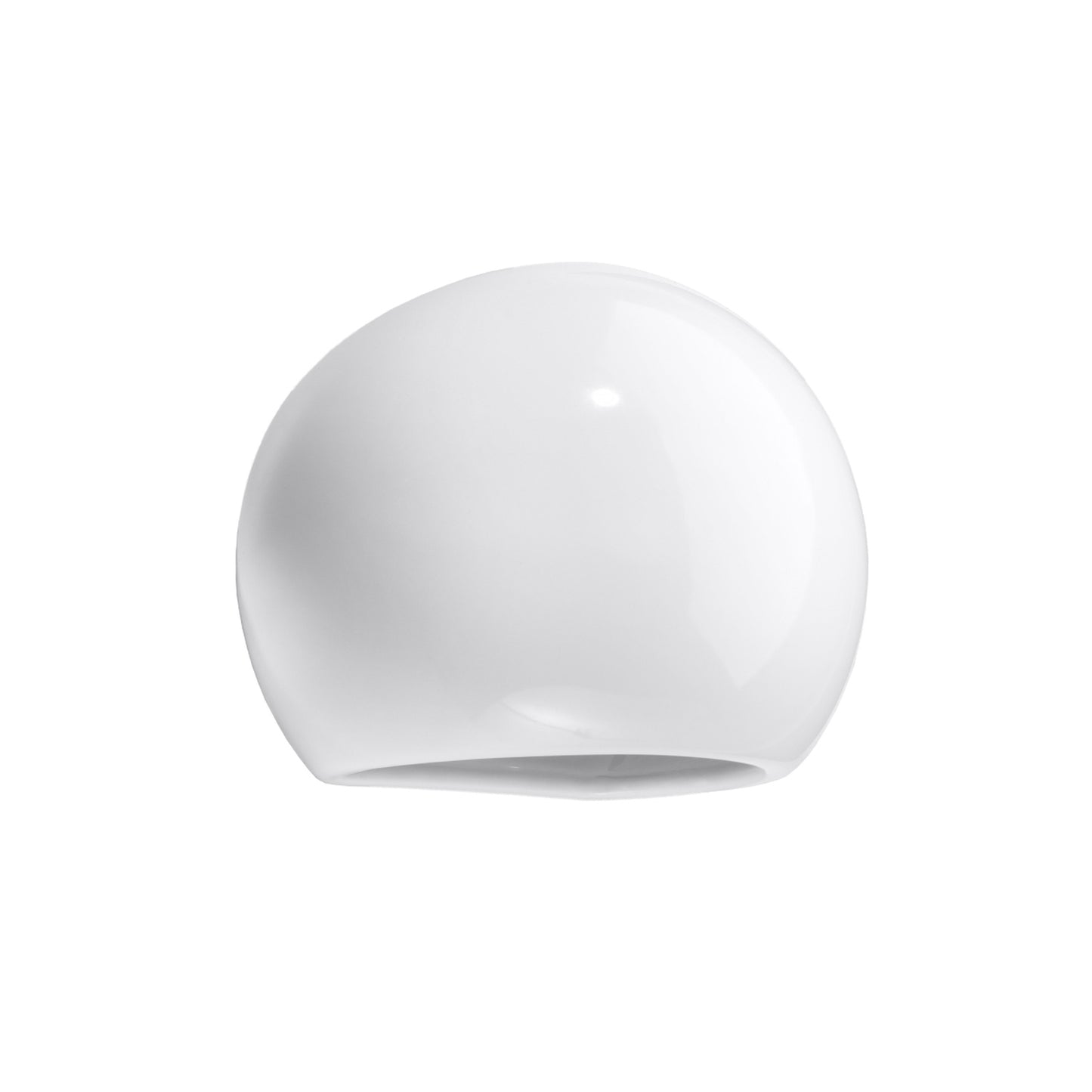 GLOBE wit glans keramische wandlamp wit glans