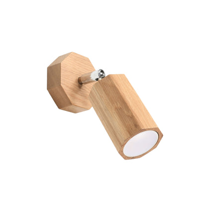ZEKE houten wandlamp eik
