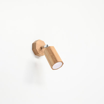 ZEKE houten wandlamp eik