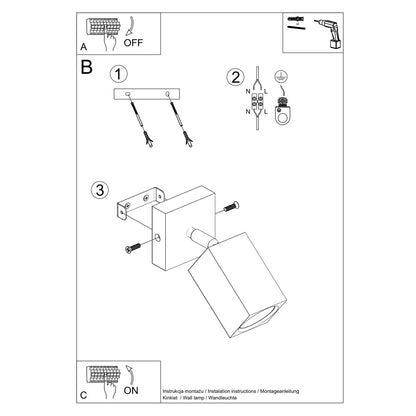KEKE houten wandlamp eik