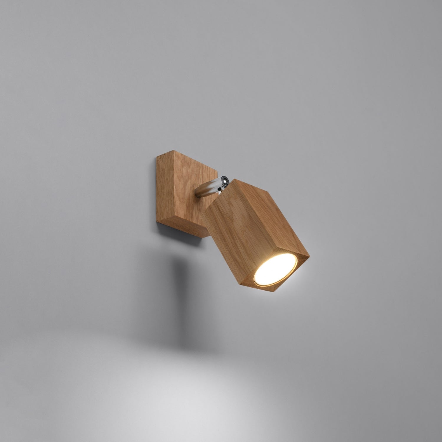 KEKE houten wandlamp eik