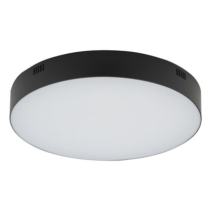 LID ROUND LED ronde plafondlamp zwart wit