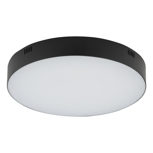 LID ROUND LED ronde plafondlamp zwart wit