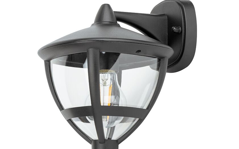 Ameliro | E27 buitenwandlamp | IP44 zwart