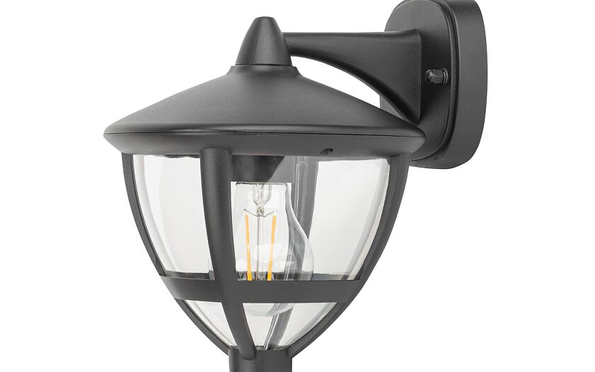 Ameliro | E27 buitenwandlamp | IP44 zwart