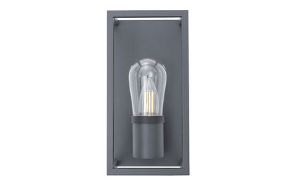Margano | E14 buitenwandlamp | IP54 grafiet